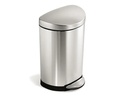 Simplehuman Treteimer CW1833 10 Liter, Silber, fingerprint-proof