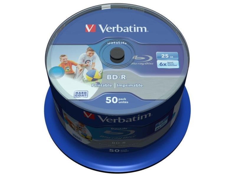 Verbatim BD-R 25 GB, Spindel (50 Stück)