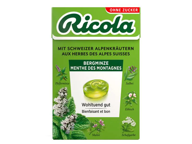 Ricola Bonbons Bergminze 50 g