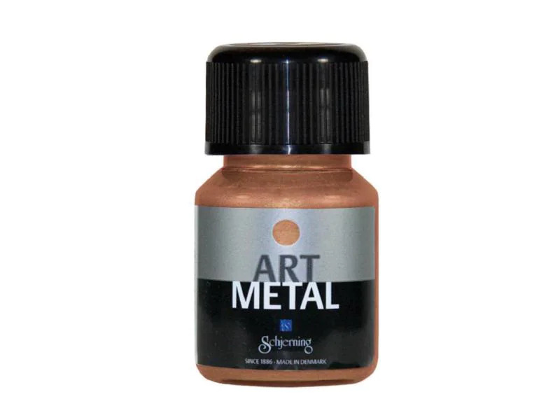 Schjerning Metallic-Farbe Art Metal 30 ml, Kupfer