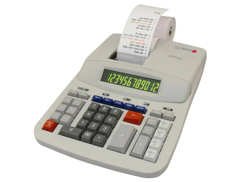 Olympia Bürorechner CPD 512 mit Druckfunktion
