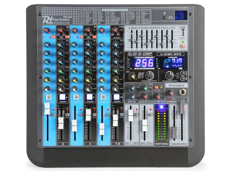 Power Dynamics Mischpult PDM-S804