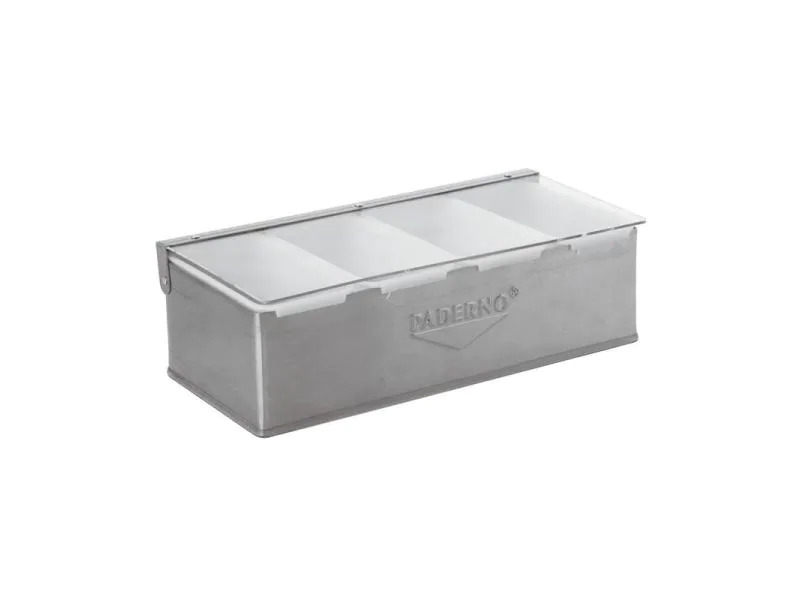 Paderno Gewürzspender 32 cm x 16 cm Edelstahl