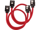 Corsair SATA3-Kabel Premium Set Rot 30 cm