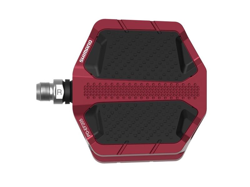 Shimano Plattformpedale PD-EF205 Rot