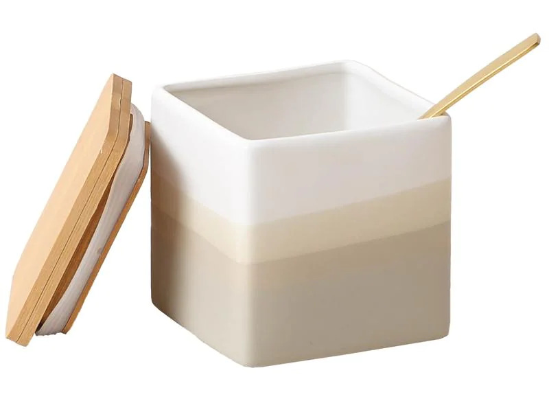 Esmée Vorratsbehälter 0.75 l, Beige/Grau/Weiss