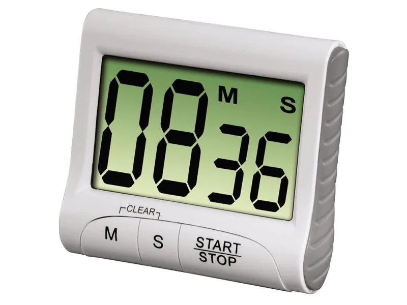 Xavax Küchentimer Countdown Weiss