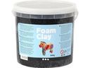 Creativ Company Modelliermasse Foam Clay Schwarz 560 g