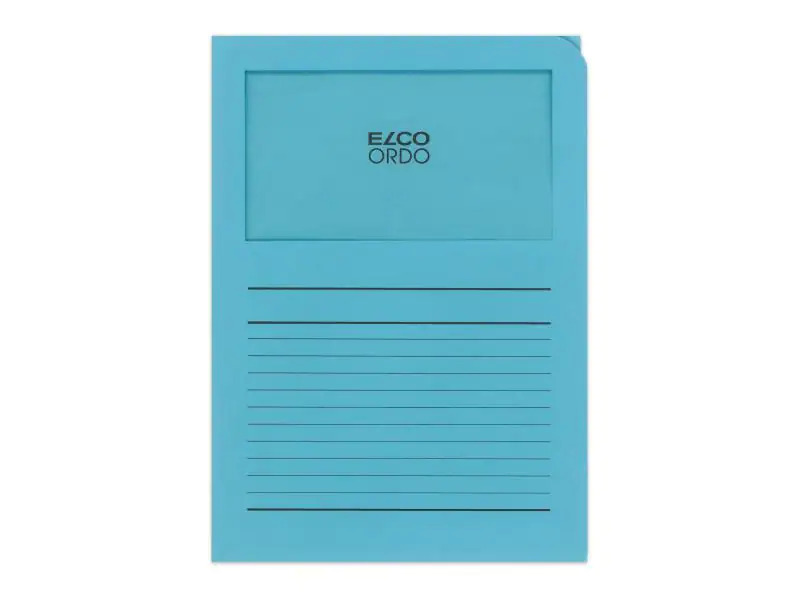 ELCO Sichthülle Ordo Classico A4 Blau, 10 Stück