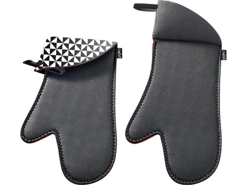 Moha Küchenhandschuh Maxi Protector Rot/Schwarz