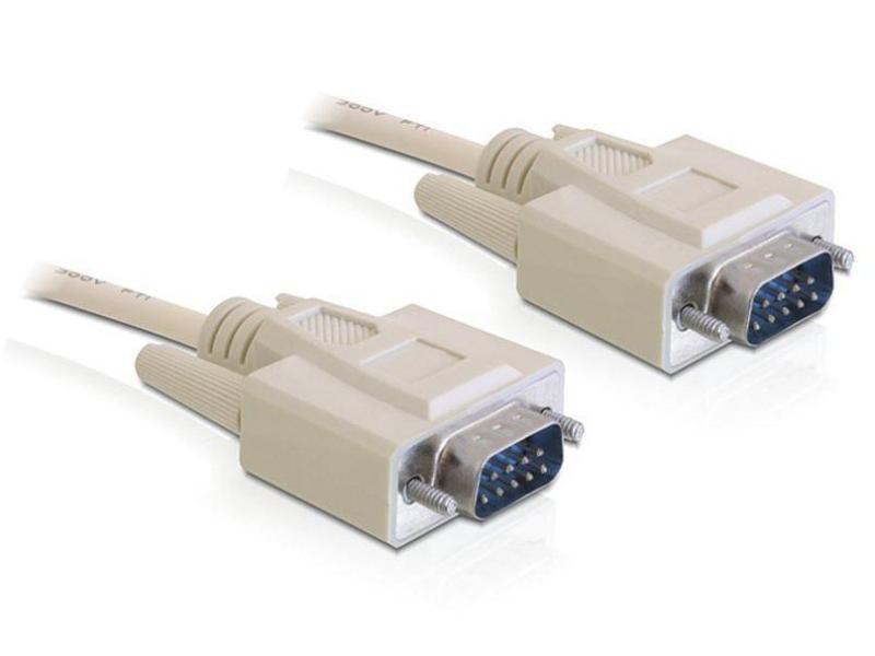 Delock Anschlusskabel RS-232 DB9 - RS-232 DB9 (m-m) 1 m