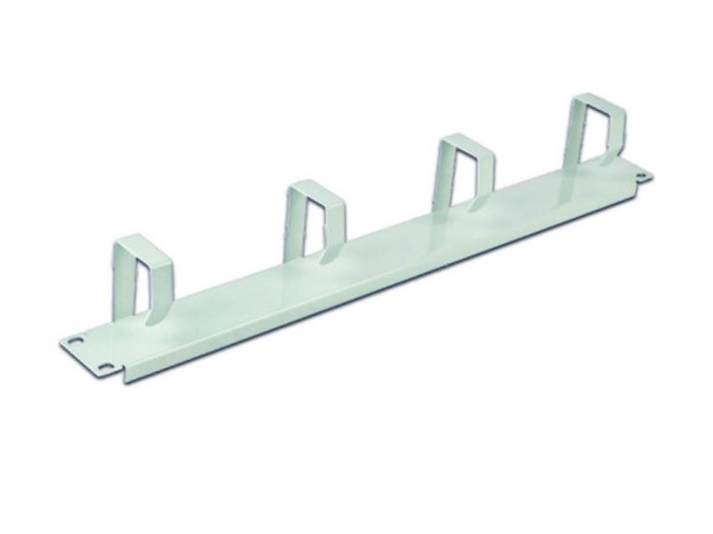Wirewin Kabelführungspanel KFP-4RING METAL , Grau