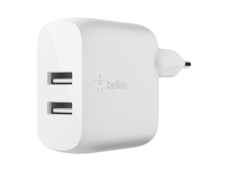 Belkin USB-Wandladegerät Boost Charge 2-Port USB-A 24W