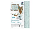 URSUS Bastelpapier Noblesse 23 x 33 cm, 200 g/m², 8 Blatt, Ice