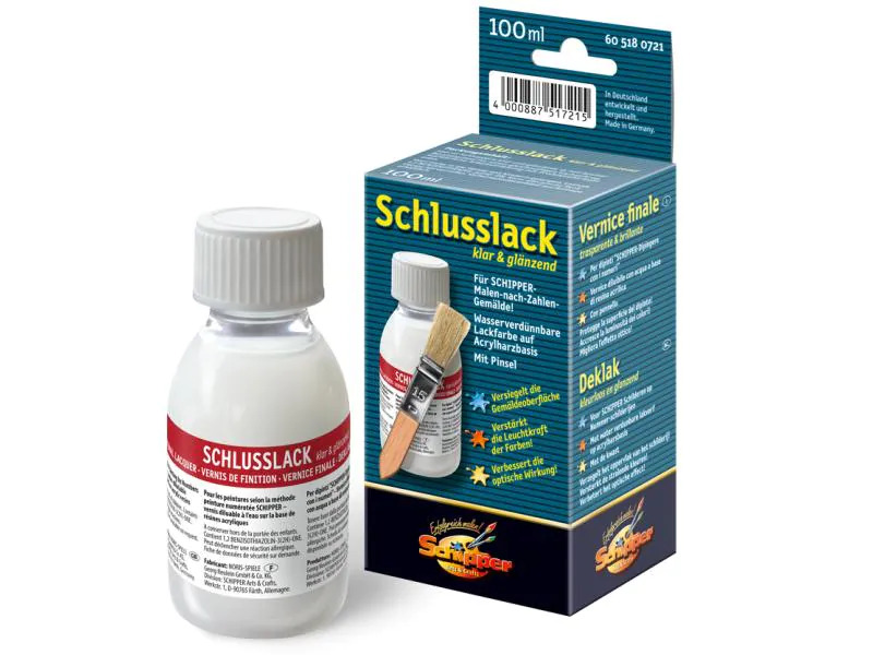 Schipper Zubehör Schlusslack klar &amp; glänzend