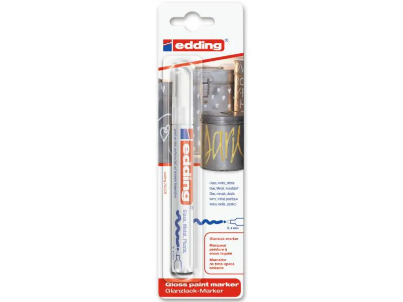 edding Lackmarker 750 Weiss