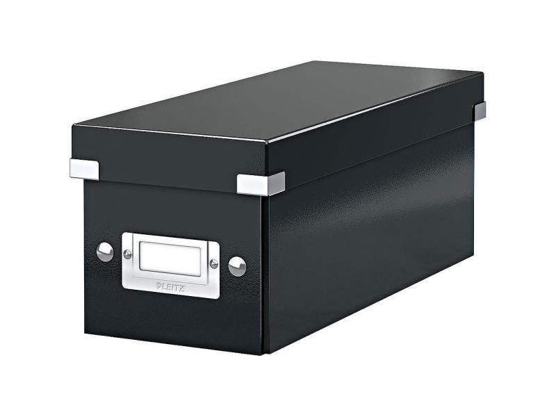Leitz Aufbewahrungsbox 30 CD-Hüllen, Schwarz