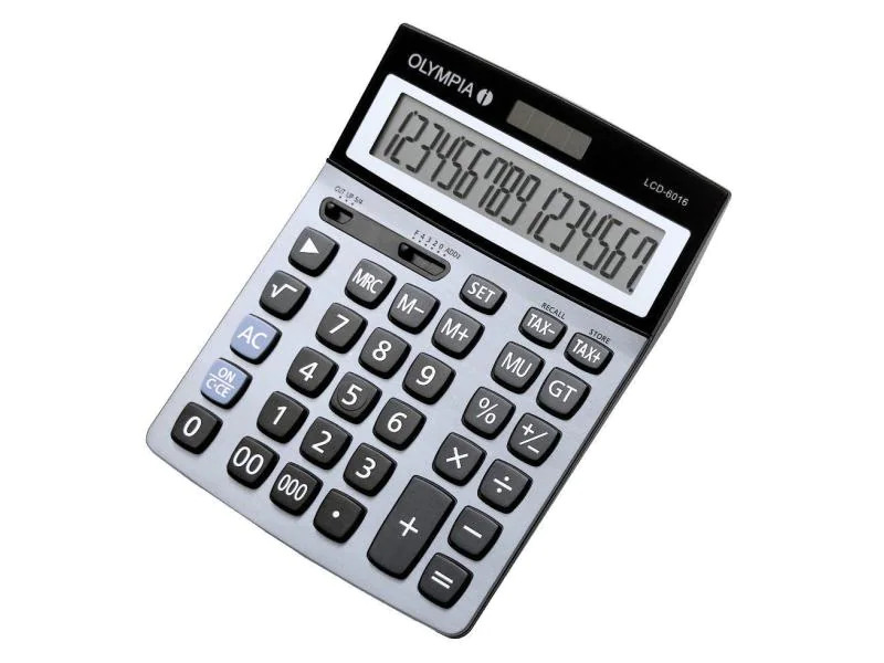 Olympia Taschenrechner LCD 6016