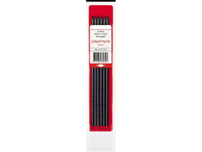 Caran d'Ache Schreibmine Technograph 3 mm, Grau, HB