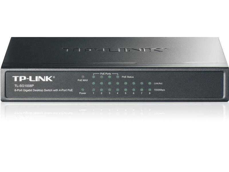 TP-Link PoE+ Switch TL-SG1008P 8 Port