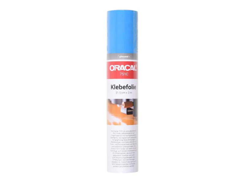 ORAFOL Vinylfolie Oracal 751C / 31.5 x 300 cm Hellblau
