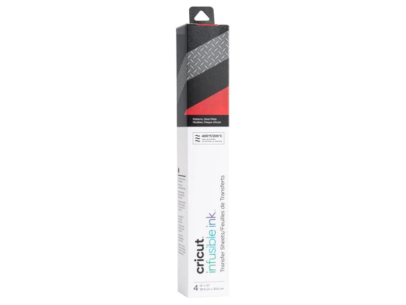 Cricut Aufbügelfolie Infusible Ink Steel Plate 4 Stück