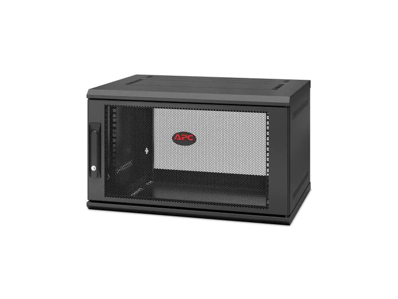 APC Wandschrank AR106SH4 19 / 6HE / Schwarz