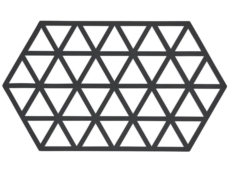 Zone Denmark Topfuntersetzer Triangles Schwarz