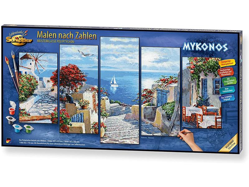 Schipper Malen nach Zahlen Mykonos