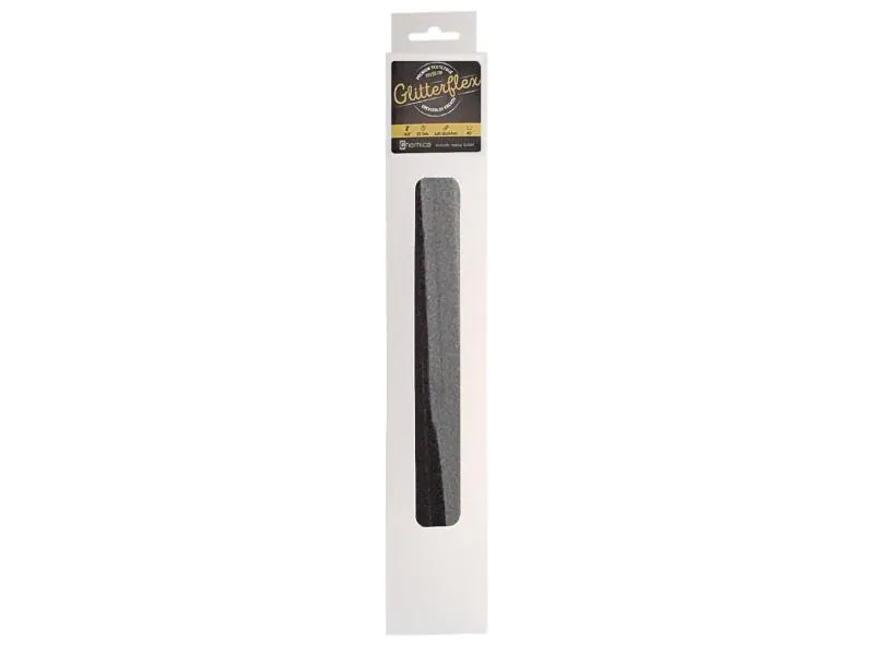 Chemica Aufbügelfolie Glitterflex Schwarz