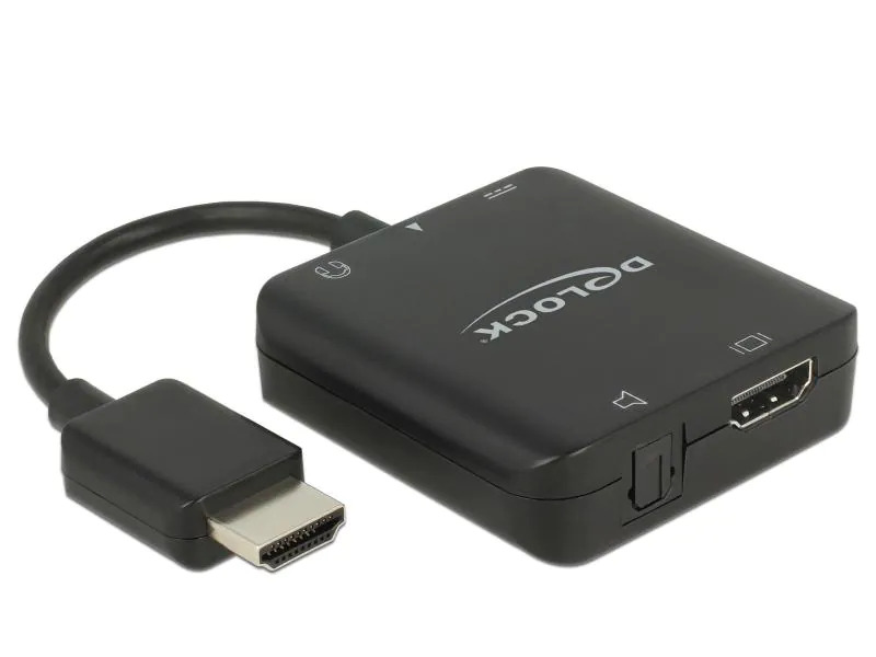 Delock Audio Extraktor HDMI 5.1 4K, 60Hz