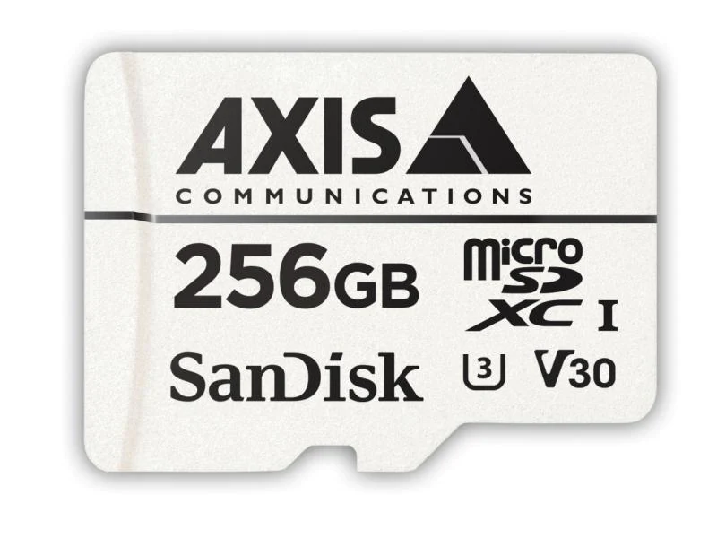 Axis Speicherkarte Surveillance 256 GB microSDXC 1 Stück