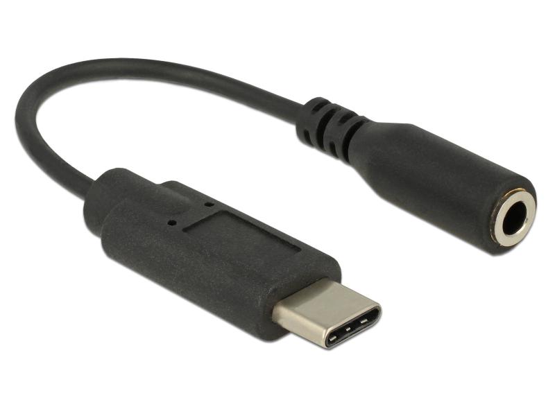 Delock USB 3.1 Adapter Audio USB-C Stecker - 3.5 mm Klinke