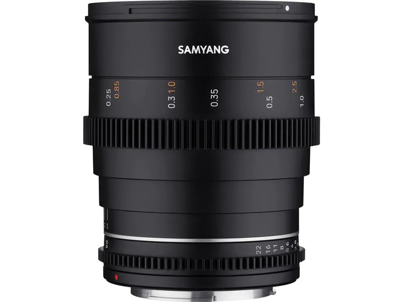 Samyang Festbrennweite VDSLR 35mm T/1.5 Mark II – Nikon F