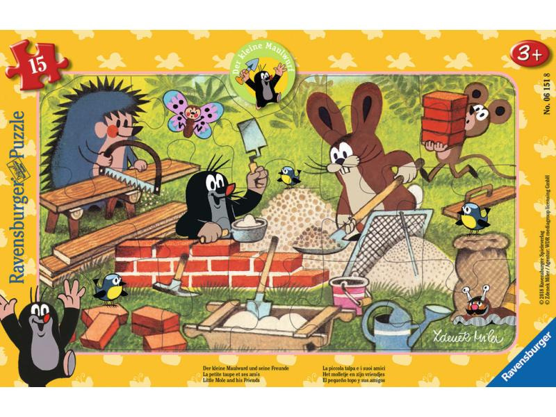 Ravensburger Puzzle Der kleine Maulwurf und seine Freunde