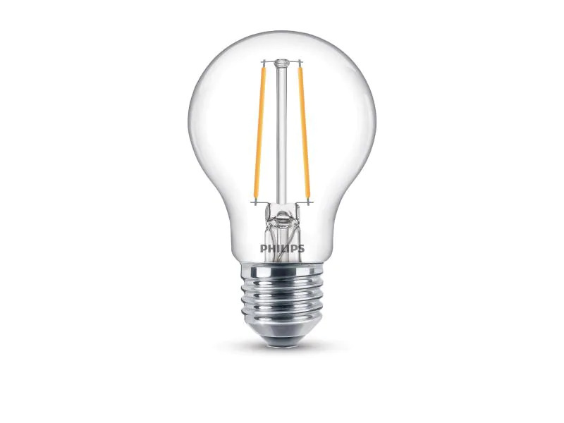 Philips Lampe LEDcla 15W E27 A60 WW CL ND Warmweiss