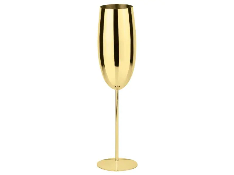 Paderno Sektglas 270 ml, 1 Stück, Gold 