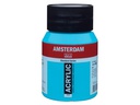 Amsterdam Acrylfarbe Standard 522 Türkisblau deckend, 500 ml