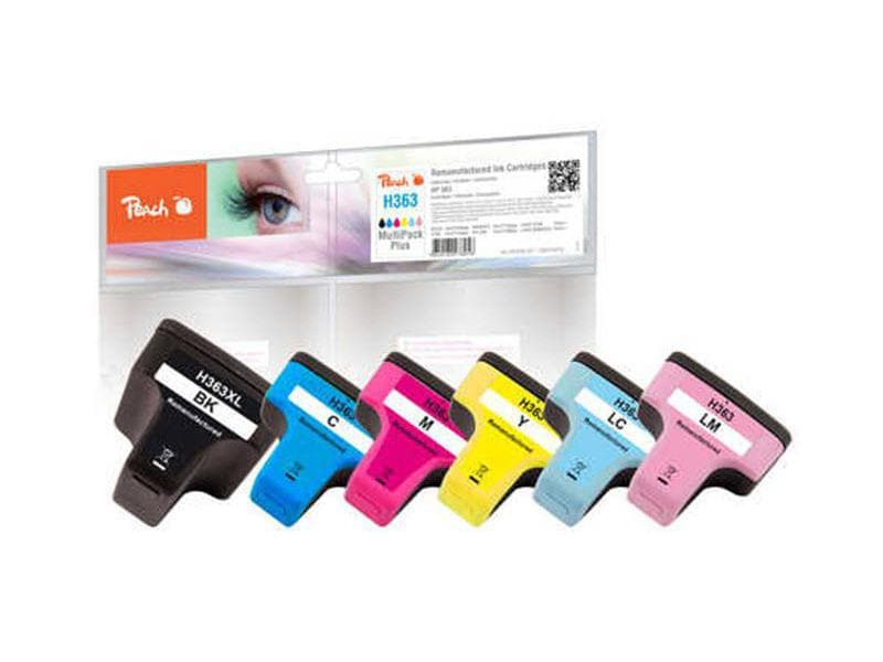 Peach Tinte HP Nr. 363 Multipack XL