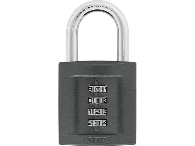 Abus Zahlenschloss 158/50 B/DFNLI Anthrazit Zink