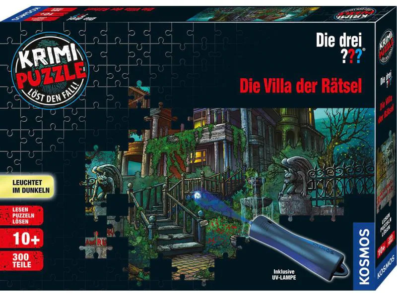 Kosmos Krimi-Puzzle Die drei ??? - Die Villa der Rätsel
