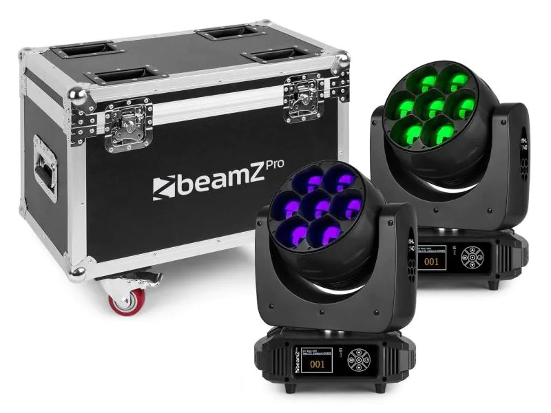 BeamZ Pro Moving Head MHL740 Set