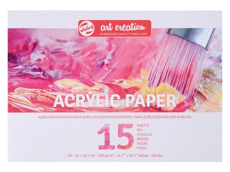 Talens Malblock A3 Acryl