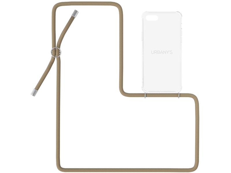 Urbany's Necklace Case iPhone 7/8 Plus Beach Beauty Transparent