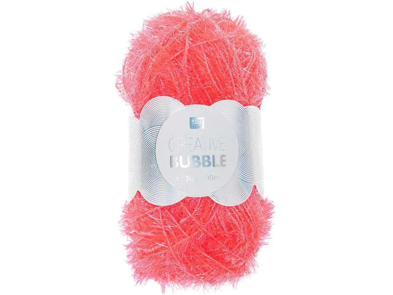 Rico Design Wolle Creative Bubble 50 g Neonpink