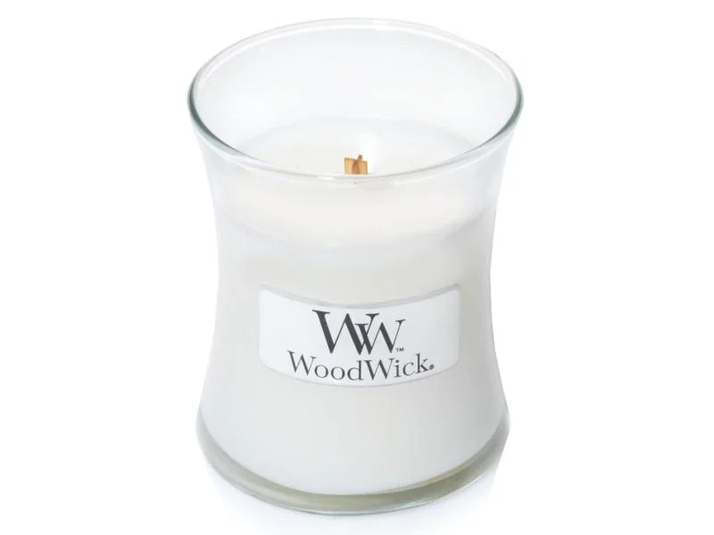 Woodwick Duftkerze White Tea &amp; Jasmin Mini Jar