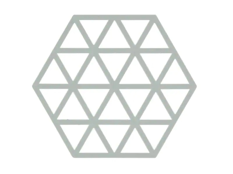 Zone Denmark Topfuntersetzer Triangle Nordic Sky Hellgrau