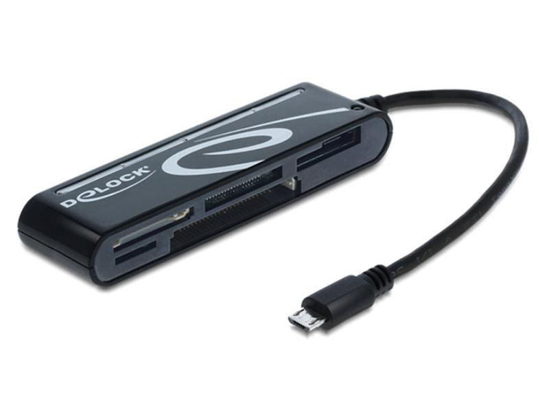 Delock Card Reader Extern 91732 All in 1 MicroUSB