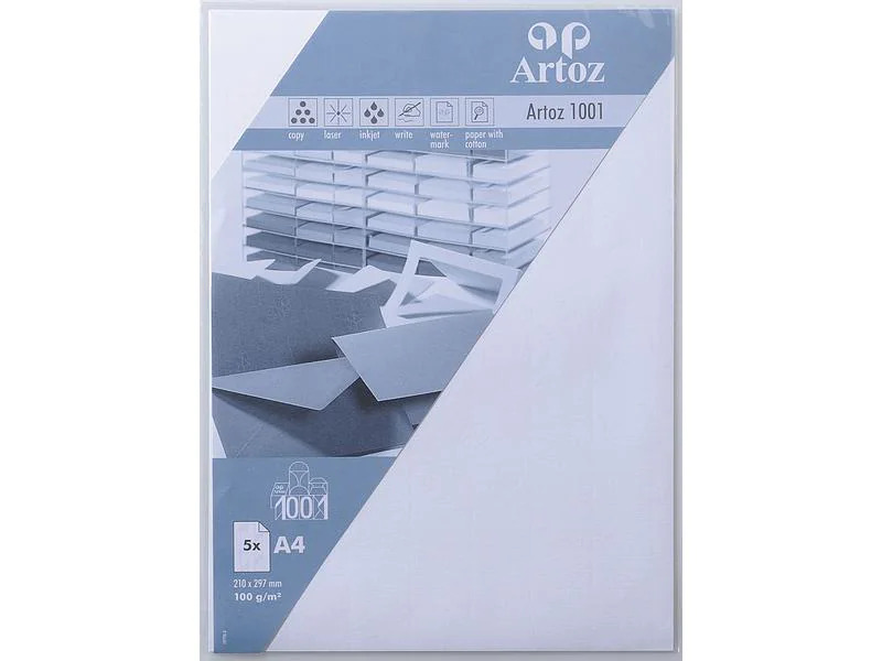 Artoz Schreibpapier 1001 A4 100 g/m² Weiss, 5 Blatt