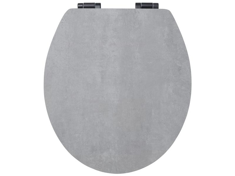 diaqua® Toilettensitz Troyes Absenkautomatik, Grau